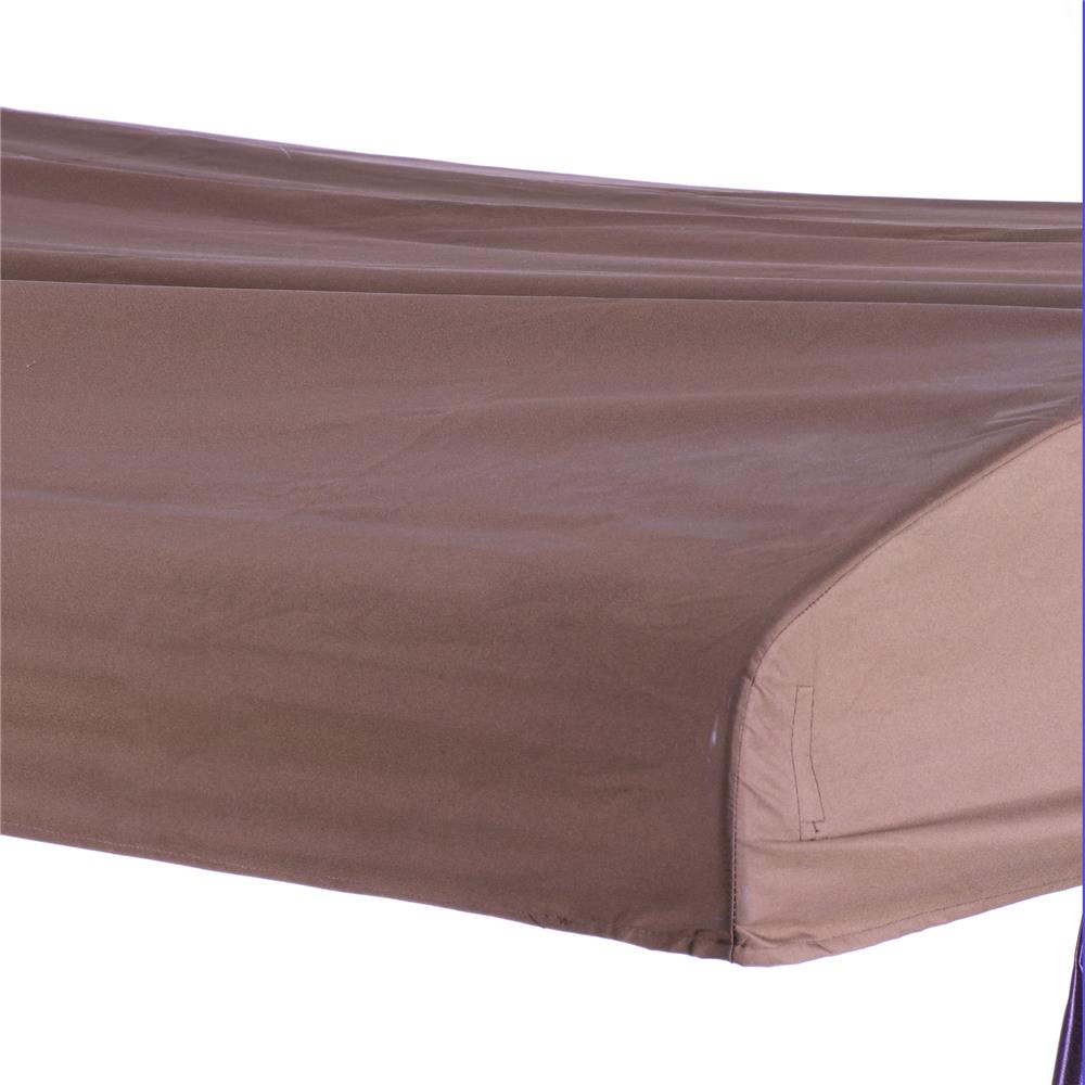 ผ้าหลังคาชิงช้า SPRING  POLY 3 ที่นั่ง สีน้ำตาล