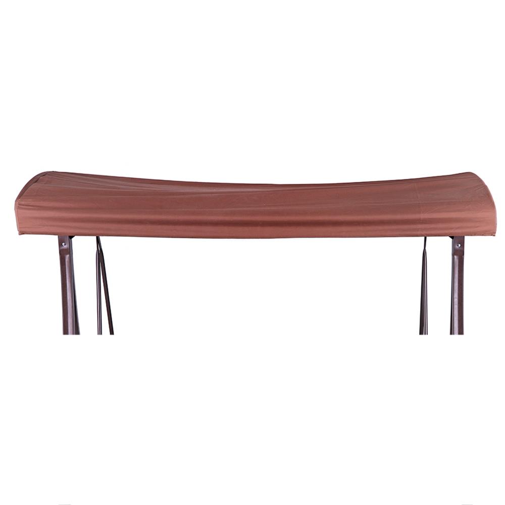 ผ้าหลังคาชิงช้า SPRING  POLY 3 ที่นั่ง สีน้ำตาล