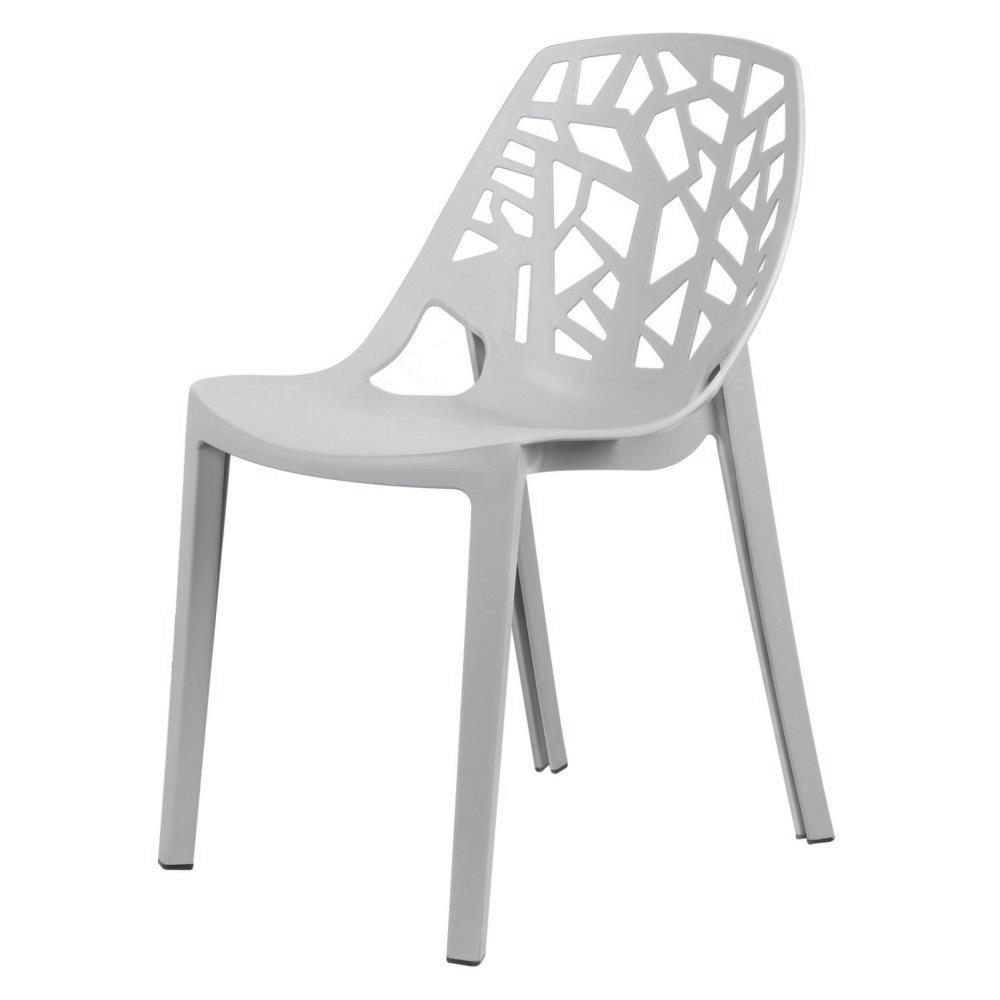 เก้าอี้พนักพิง SPRING AMAZON สีเทา_0