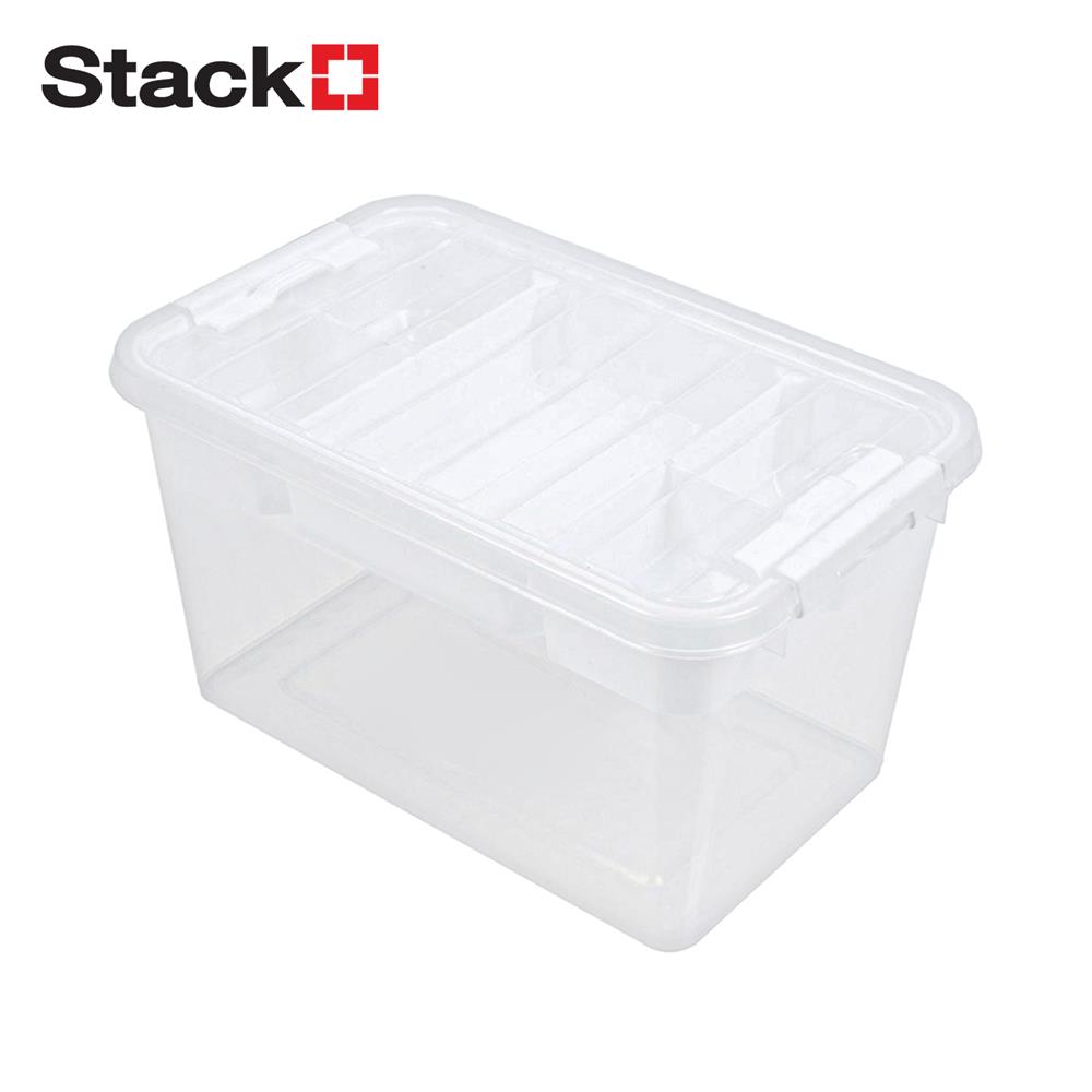 กล่องล็อกพร้อมถาด STACKO 59340 15.5x24.4x13.5 ซม._0