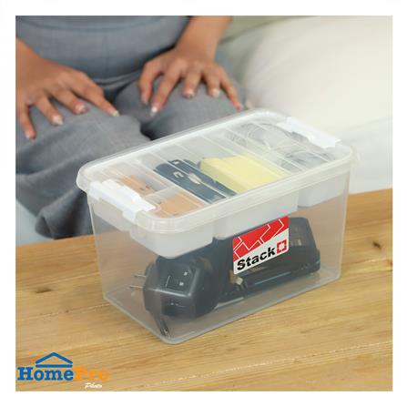 กล่องล็อกพร้อมถาด STACKO 59340 15.5x24.4x13.5 ซม._6