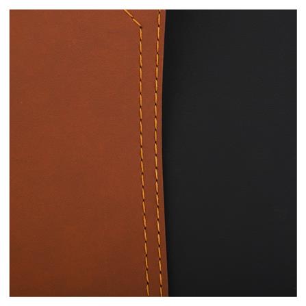 แผ่นรองจาน KAN LEATHER CO-009T สีน้ำตาลอ่อน_2