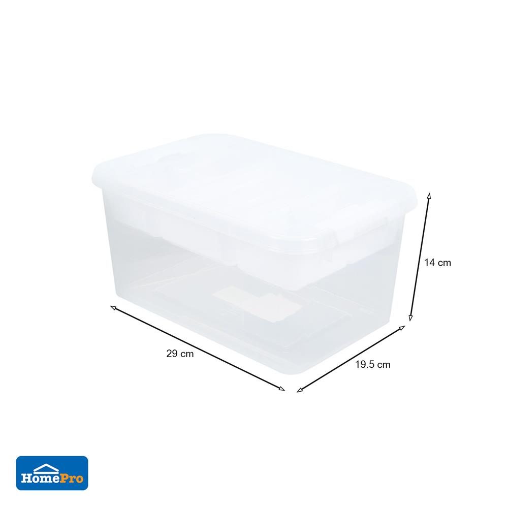 กล่องล็อกพร้อมถาด STACKO 59341 19.5x29x14 ซม.