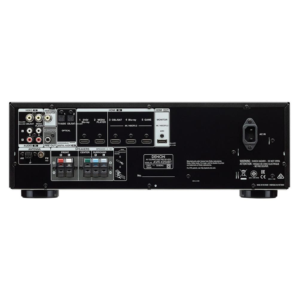 รีซีฟเวอร์ DENON AVR-X250BT