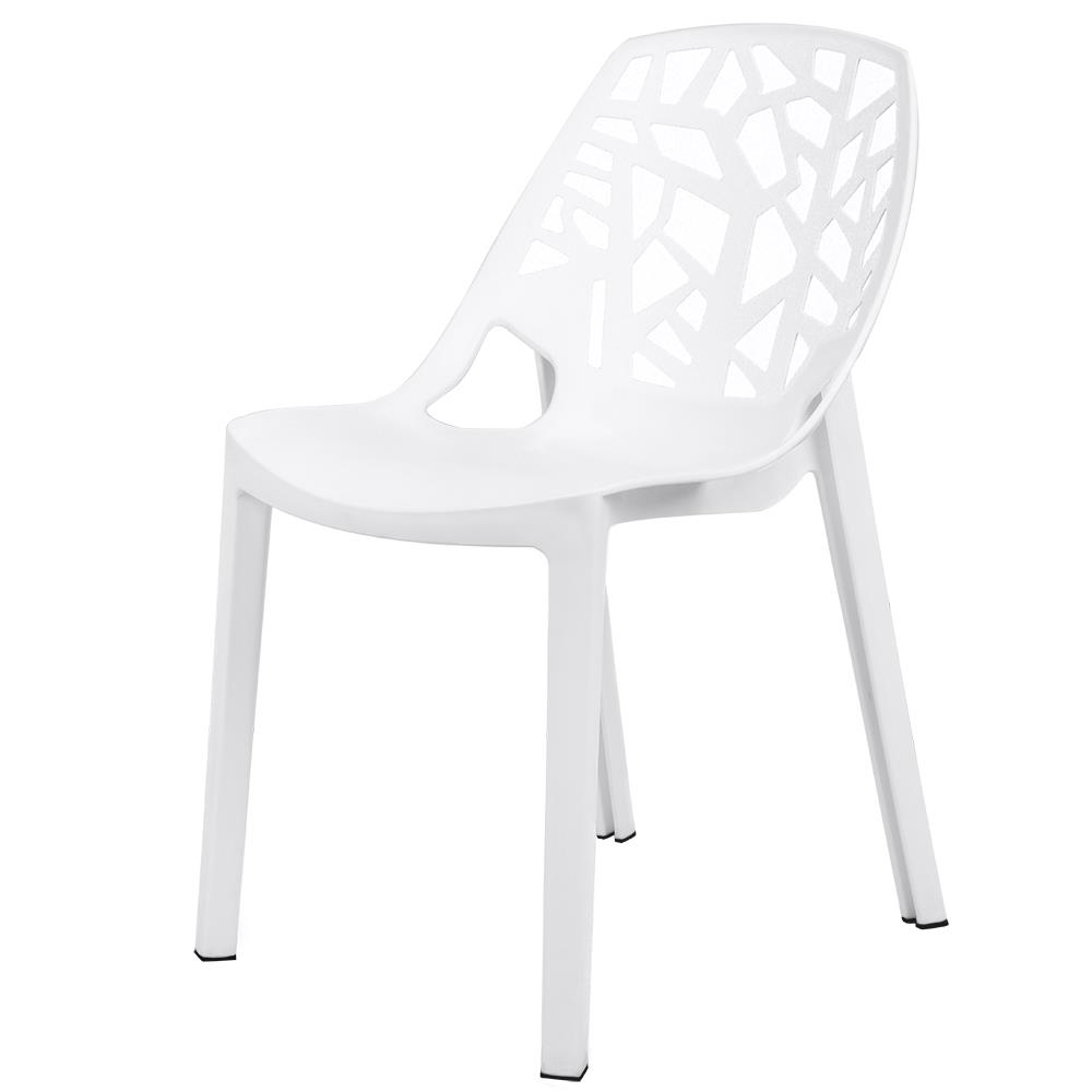 เก้าอี้พนักพิง SPRING AMAZON สีขาว_1