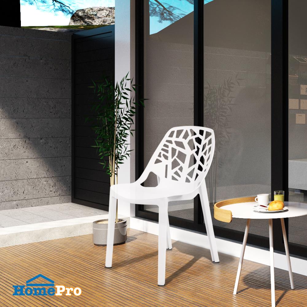 เก้าอี้พนักพิง SPRING AMAZON สีขาว