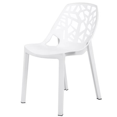 เก้าอี้พนักพิง SPRING AMAZON สีขาว