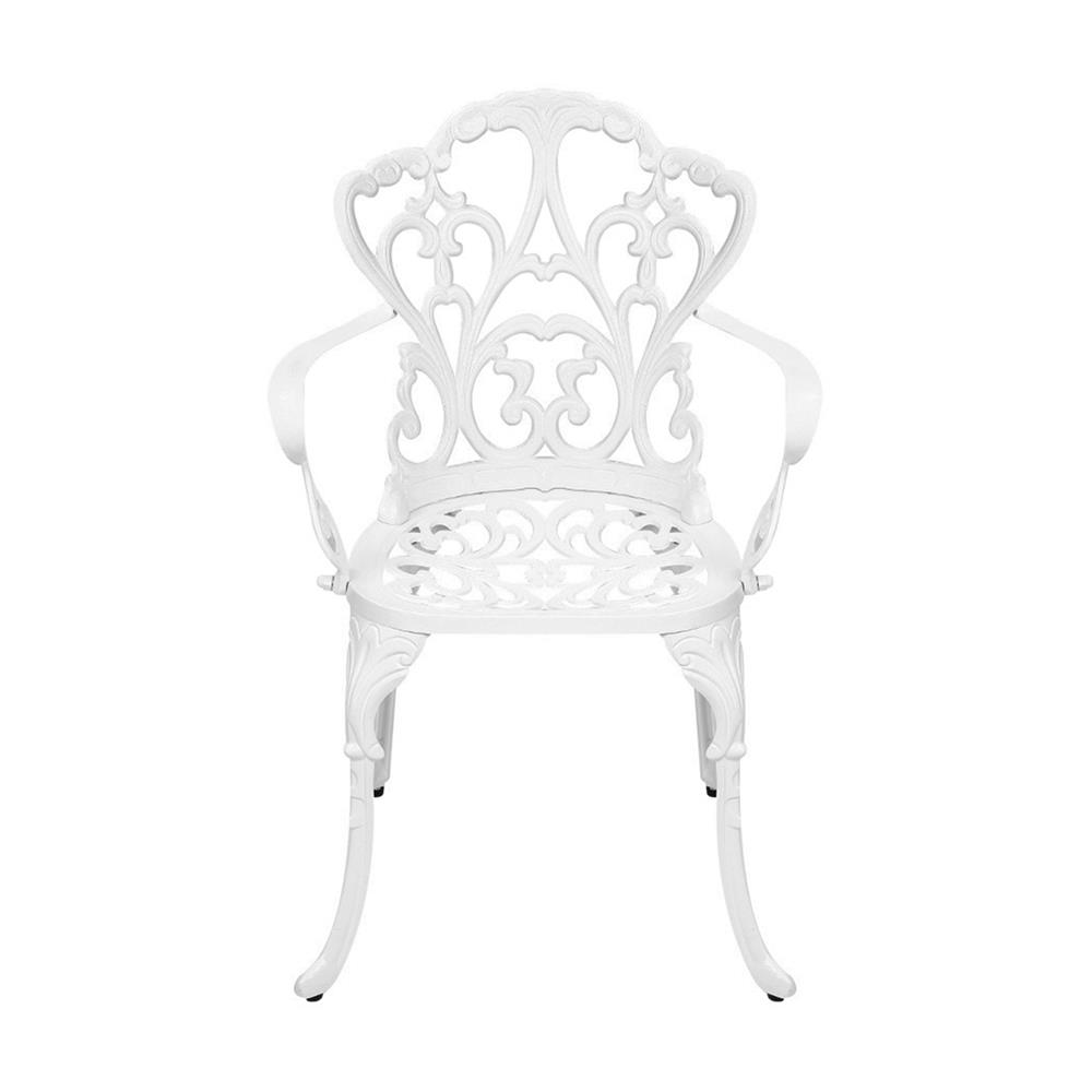 ชุดสนามอัลลอยด์ 4 ที่นั่ง SPRING VICTORIA สีขาว