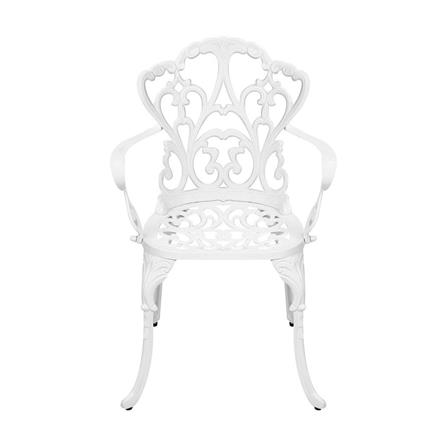 ชุดสนามอัลลอยด์ 4 ที่นั่ง SPRING VICTORIA สีขาว_2