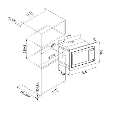 ไมโครเวฟฝัง+เตาอบฝัง FRANKE FO4001296M+FMWO25NHI_2