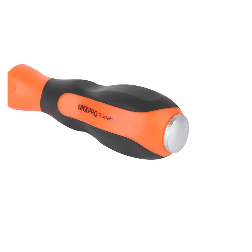 ไขควงหัวแบนแม่เหล็ก MIXPRO 4 นิ้ว