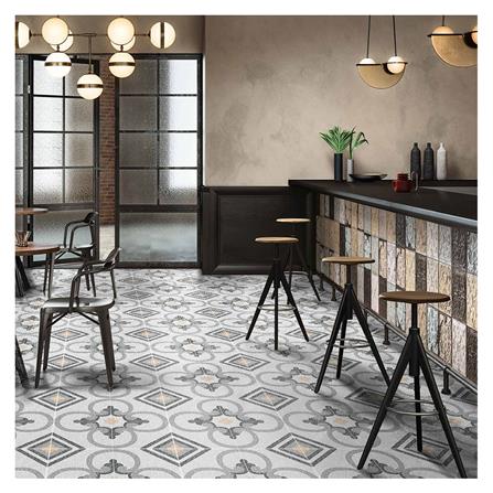 กระเบื้องพื้น 16x16 นิ้ว DURAGRES บริสตอล เทา EXC A_1