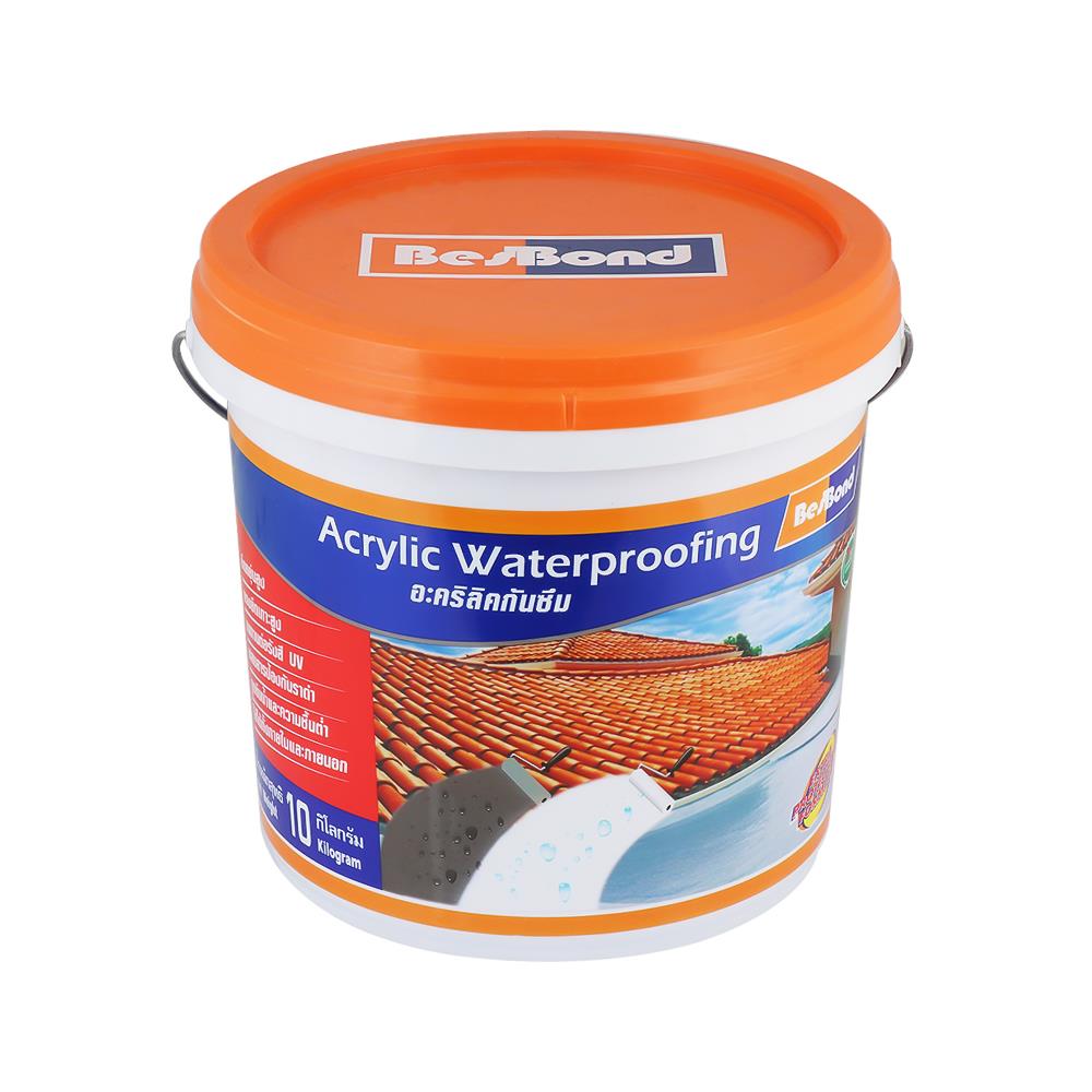 อะคริลิกกันซึม BESBOND 10 กก. สีขาว
