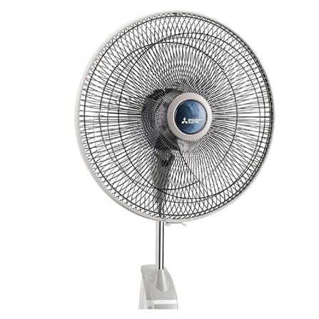 พัดลมตั้งพื้น 16 นิ้ว MITSUBISHI LV16-GY สีซอฟต์เกรย์_1