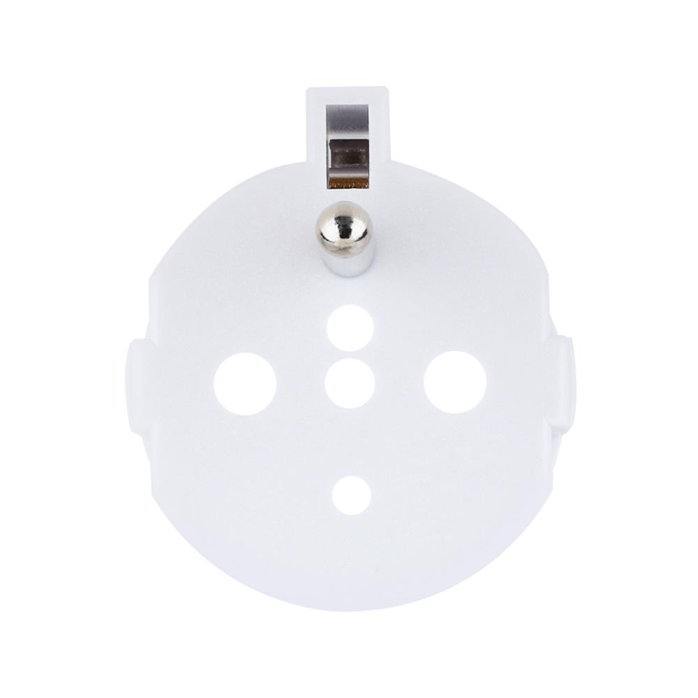 ปลั๊กแปลง 1 ขากราวด์ TOSHINO EA 3500 วัตต์ สีขาว