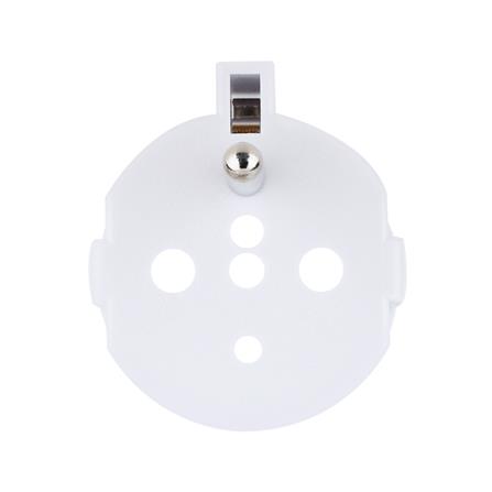 ปลั๊กแปลง 1 ขากราวด์ TOSHINO EA 3500 วัตต์ สีขาว_1