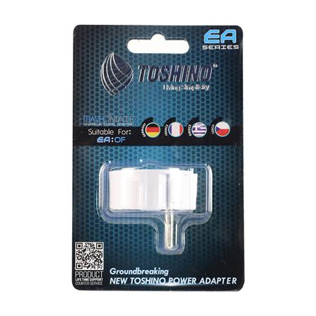 ปลั๊กแปลง 1 ขากราวด์ TOSHINO EA 3500 วัตต์ สีขาว_3