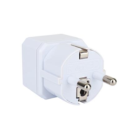 ปลั๊กแปลง 2 ขากลม TOSHINO EA 3500 วัตต์ สีขาว_2