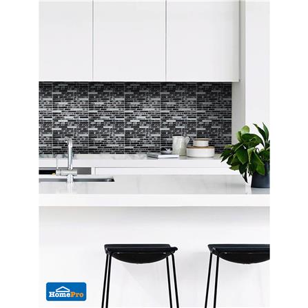 โมเสคแก้ว 30x30 ซม. เพ็ดดร้า ดำ_3