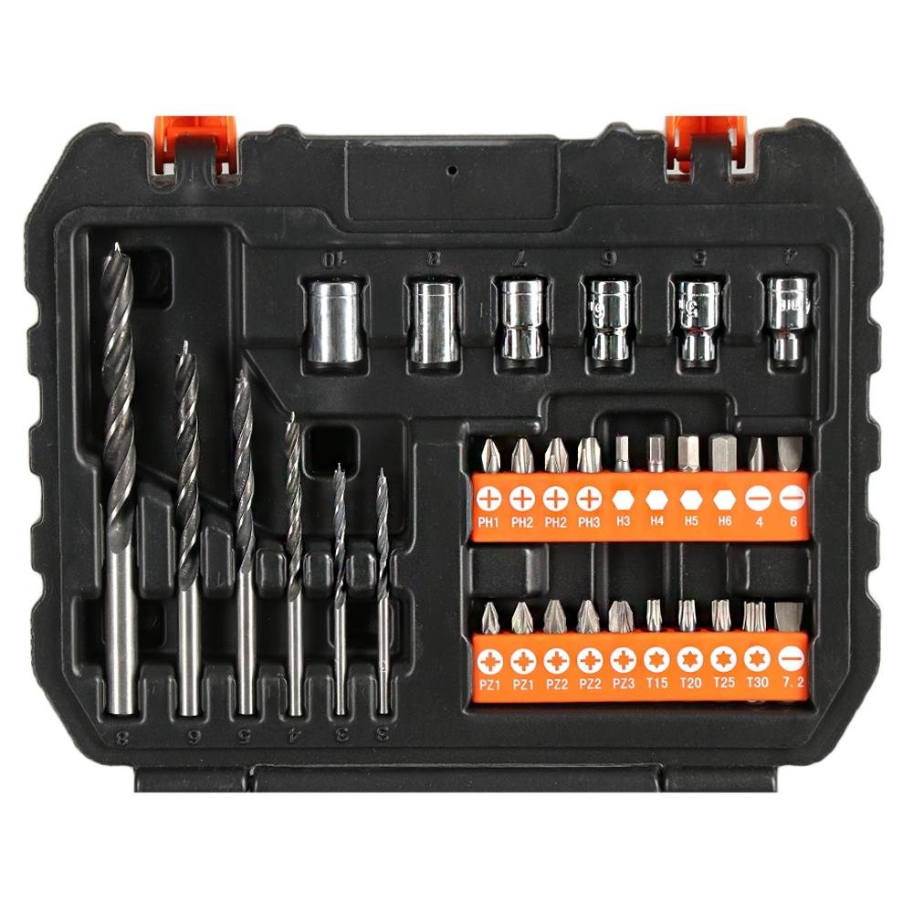 ชุดดอกสว่าน BLACK&DECKER A7188 XJ 50 ชิ้น