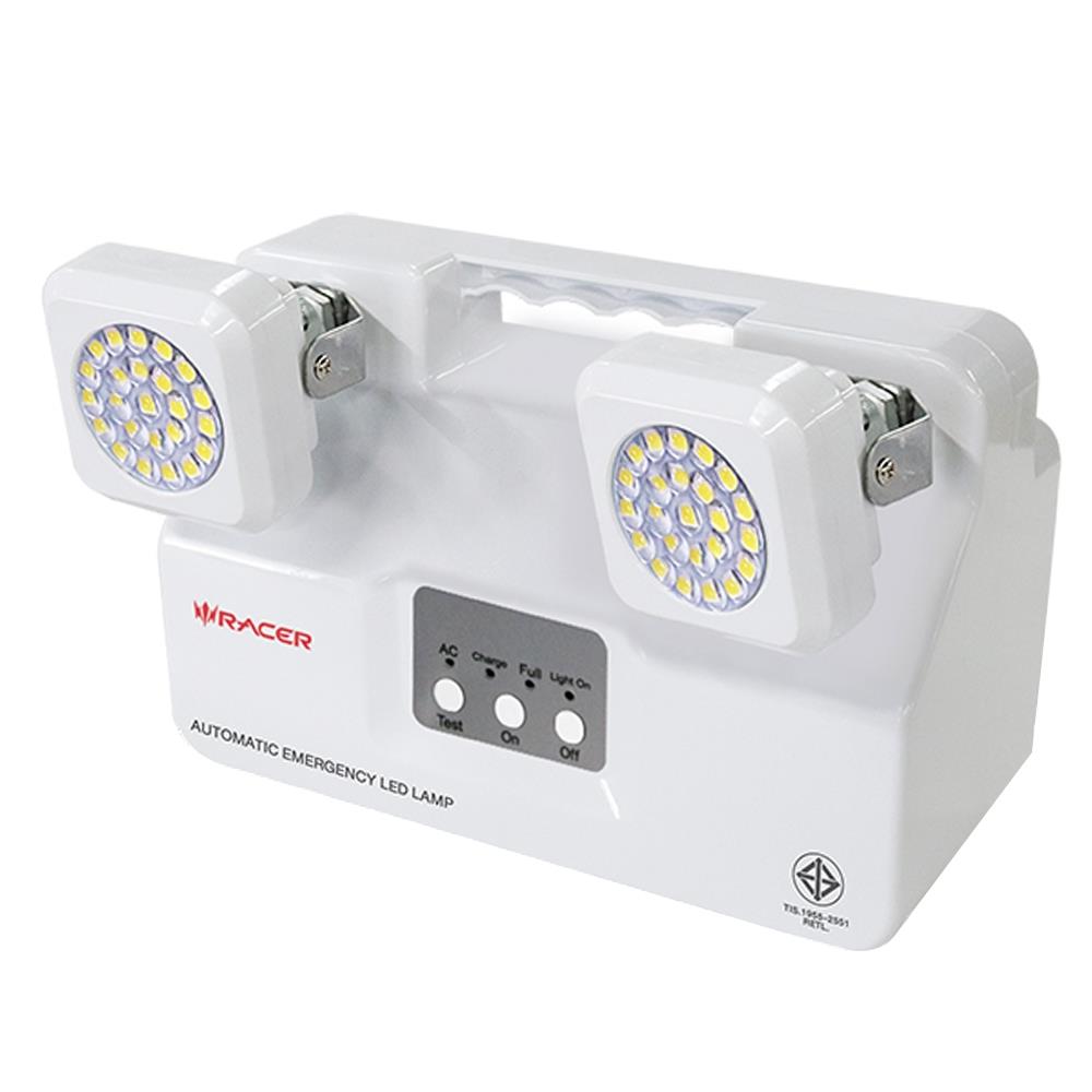 ไฟฉุกเฉิน LED สำรองไฟ 10 ชั่วโมง Daylight RACER