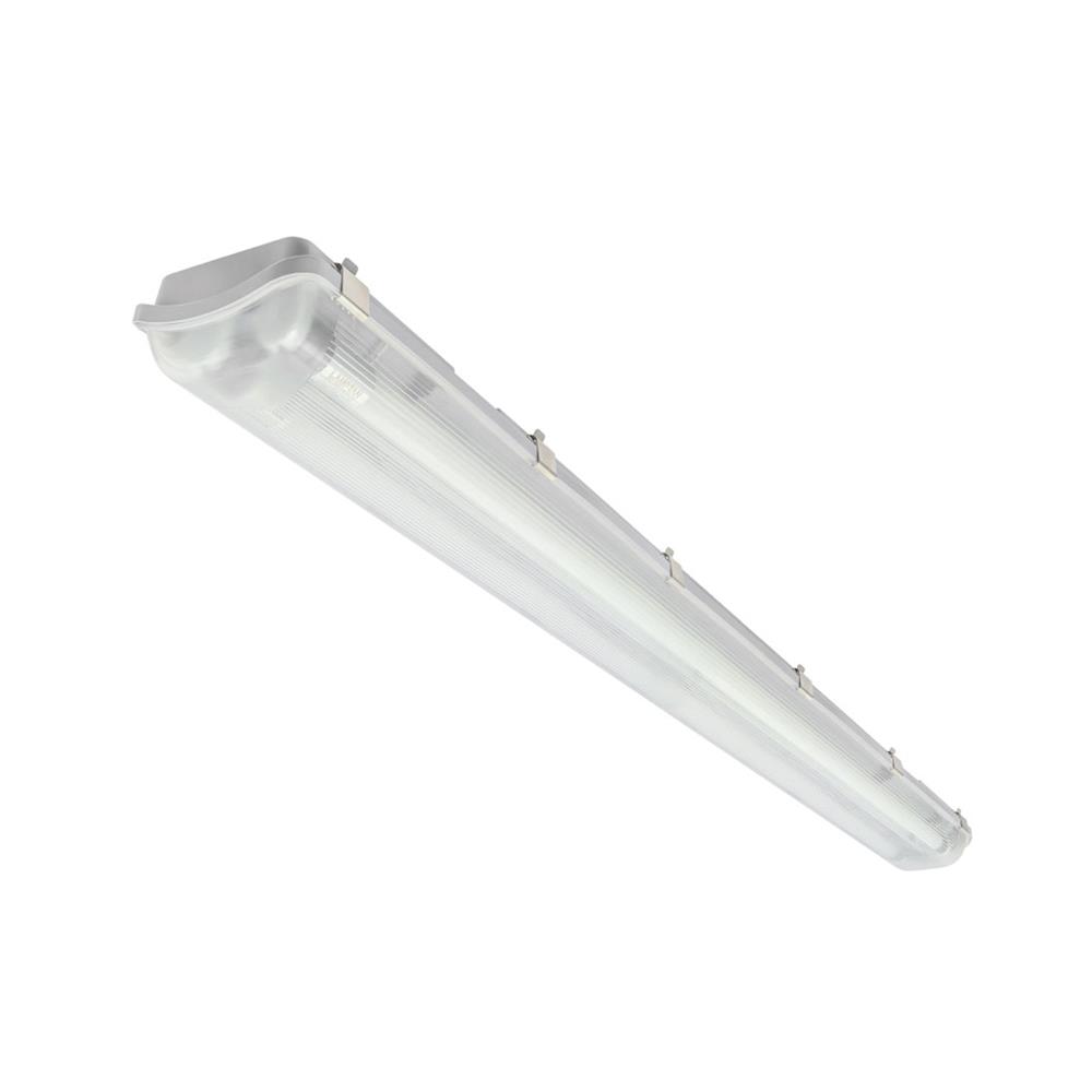 รางนีออนกันฝน LED LAMPTAN TRI PROOF SET 18 วัตต์ 2 หลอด DAYLIGHT สีขาว