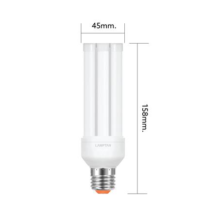 หลอด LED LAMPTAN COMPACT U-Type 18 วัตต์ DAYLIGHT E27_3