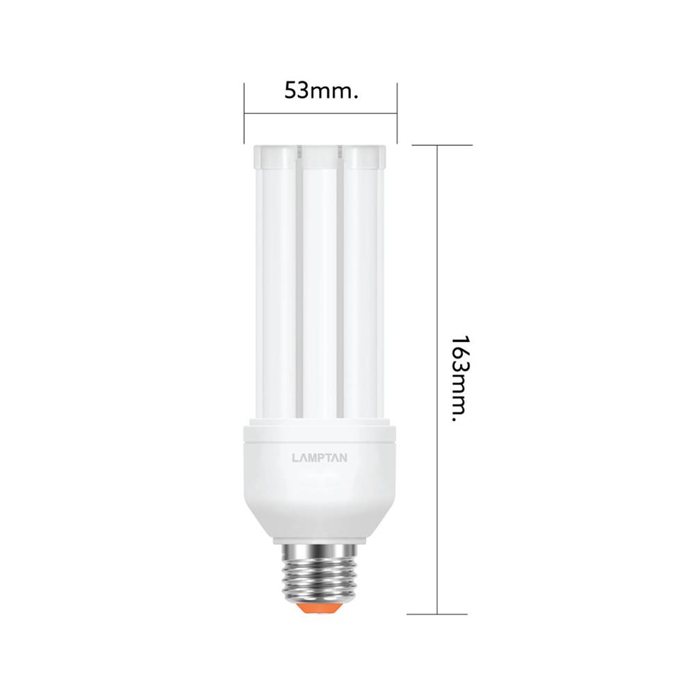 หลอด LED LAMPTAN COMPACT U-TYPE 24 วัตต์ DAYLIGHT E27