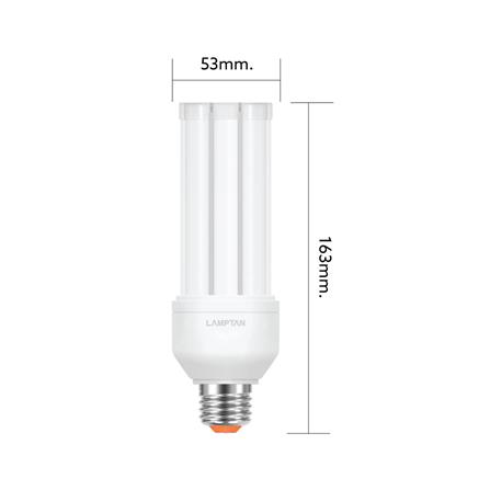 หลอด LED LAMPTAN COMPACT U-TYPE 24 วัตต์ DAYLIGHT E27_3