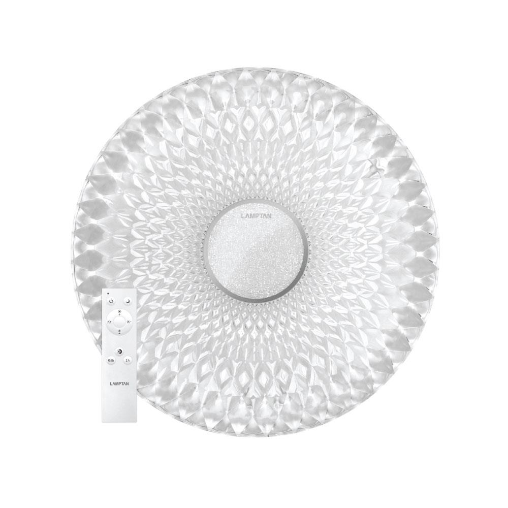 ไฟเพดาน LED LAMPTAN MULTI SMART STELLA 20 นิ้ว 60 วัตต์ DAYLIGHT/COOL WHITE/WARM WHITE สีขาว