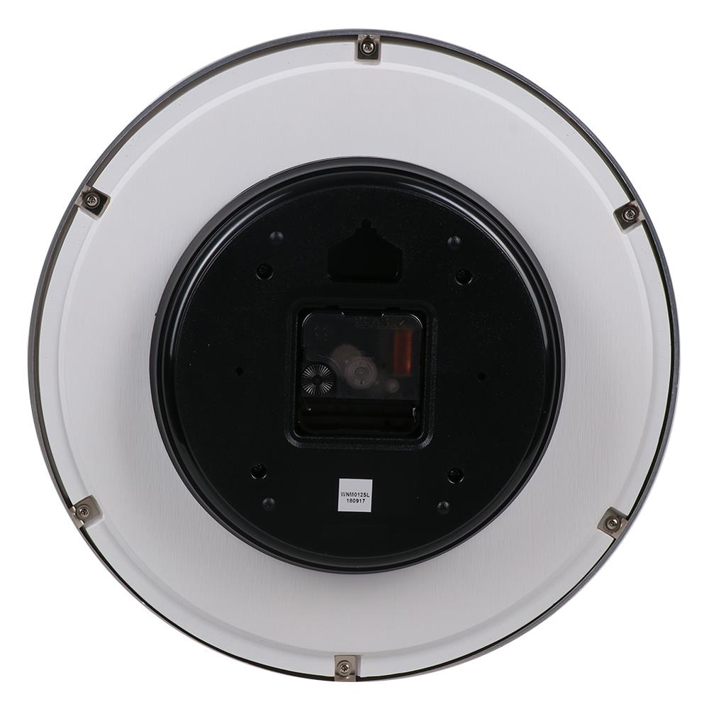 นาฬิกาแขวนอะลูมิเนียม DOGENI WNM012SL 12 นิ้ว สีสีเงิน