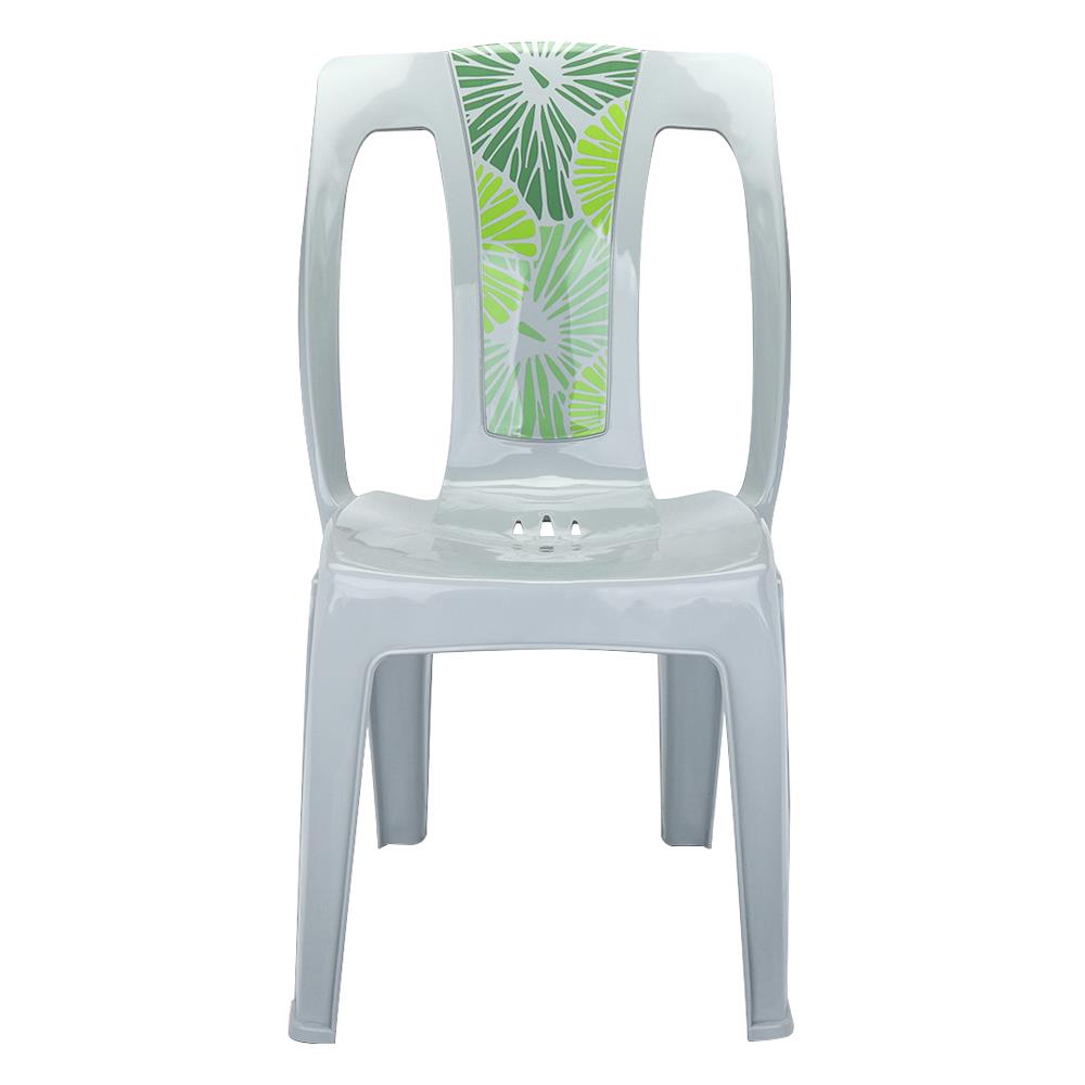 เก้าอี้พลาสติก SPRING LOTUS สีเทา