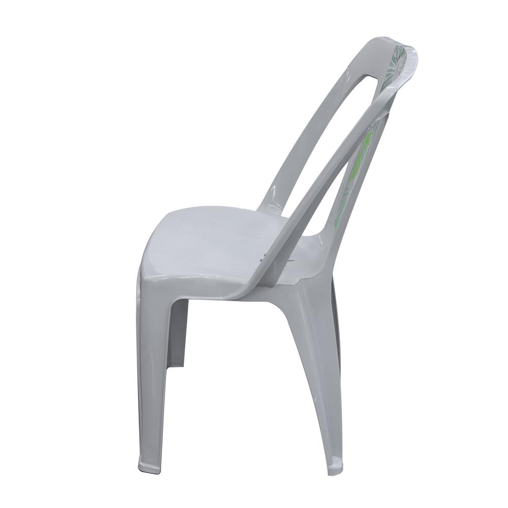 เก้าอี้พลาสติก SPRING LOTUS สีเทา