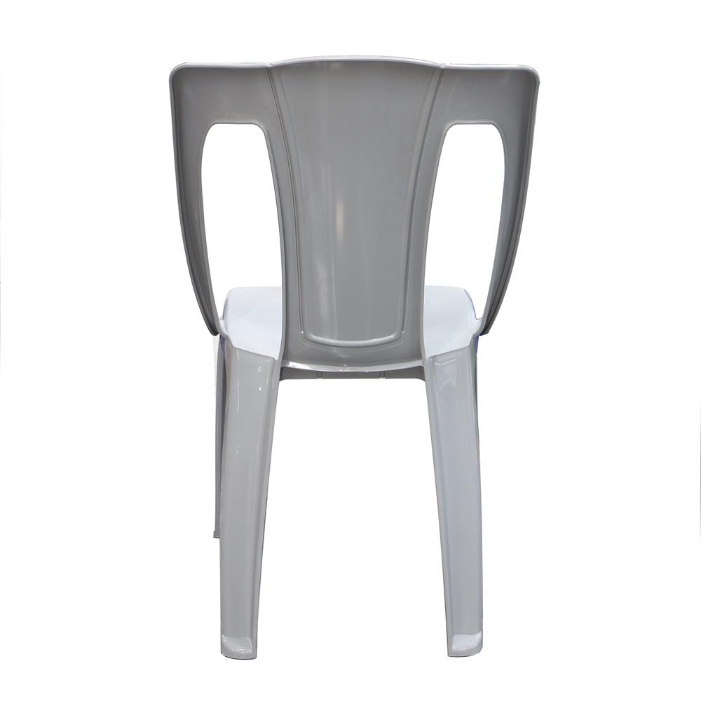 เก้าอี้พลาสติก SPRING LOTUS สีเทา