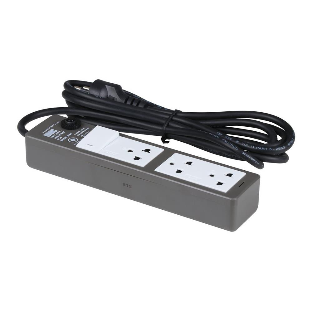 รางปลั๊กไฟ 3 ช่อง 1 สวิตซ์ UNIC S403-1 3 ม.