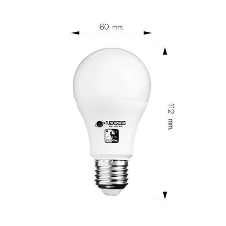 หลอด LED NAGAS NIGHT LIGHT 10 วัตต์ DAYLIGHT E27_3