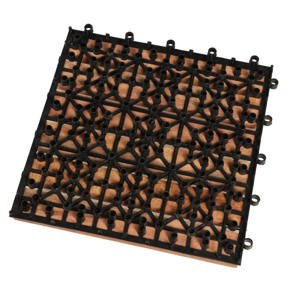 ทางเท้าไม้เต็ง SPRING 30X30 ซม.