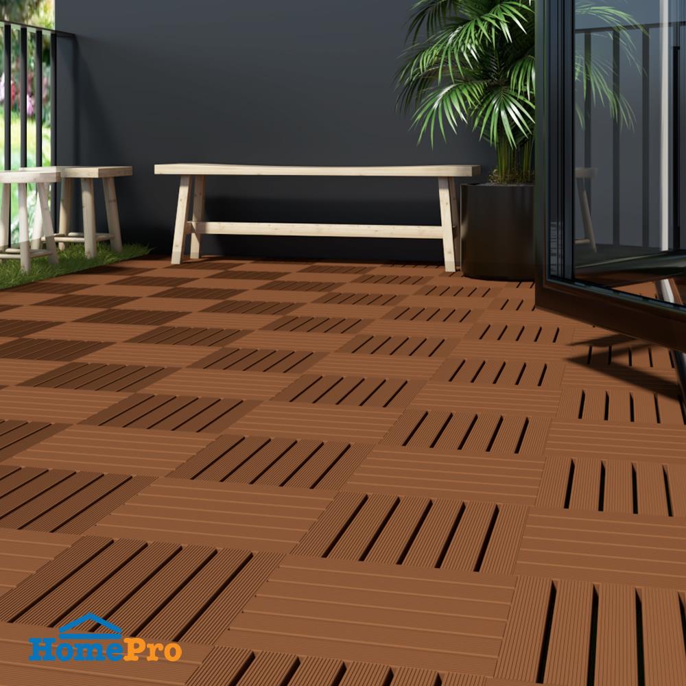 ทางเท้าไม้เต็ง SPRING 30X30 ซม.