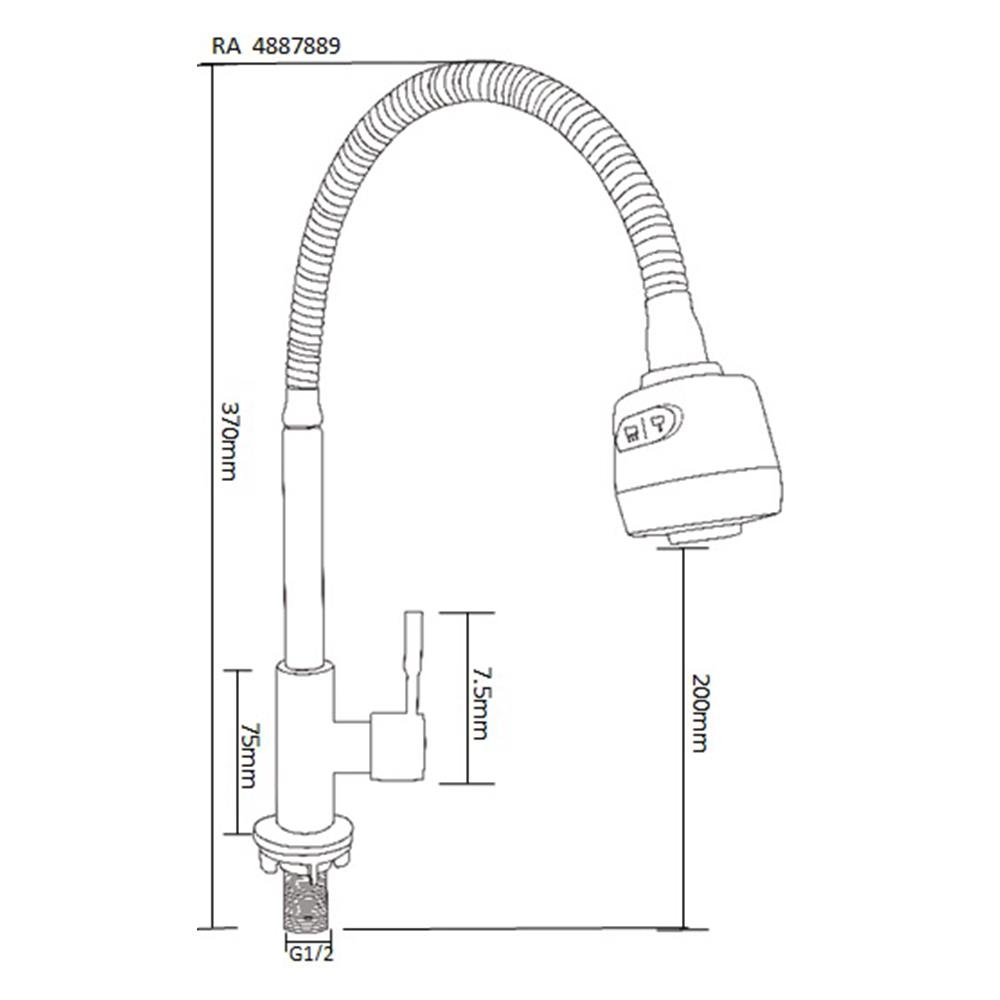 ก๊อกซิงค์เดี่ยว RASLAND RA 4887889