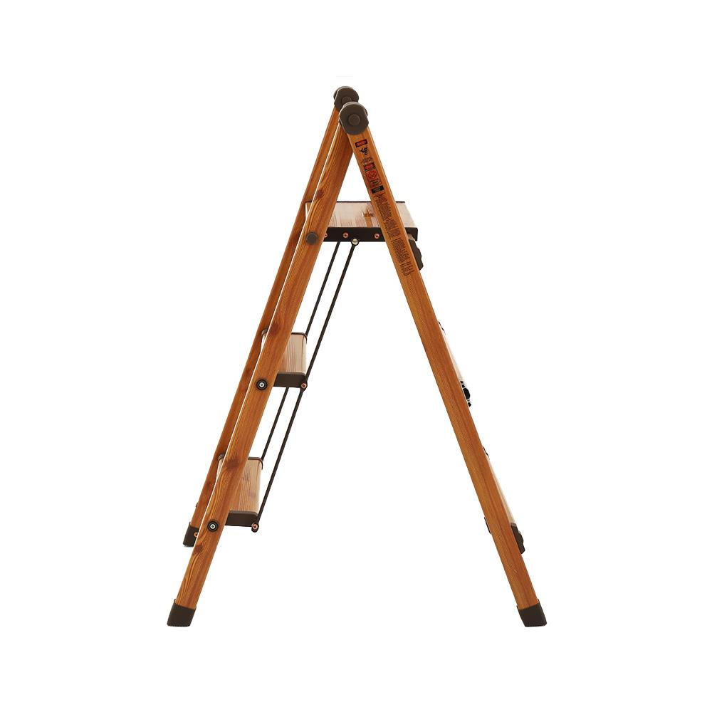 บันไดทางเดียว พับเก็บได้ MATALL DAT-EW3 3 ขั้น ลายไม้