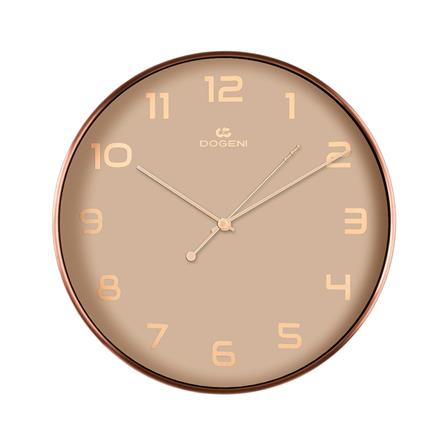 นาฬิกาแขวนอะลูมิเนียมDOGENI WNM011RG 11.5 นิ้ว สีโรสโกลด์_0