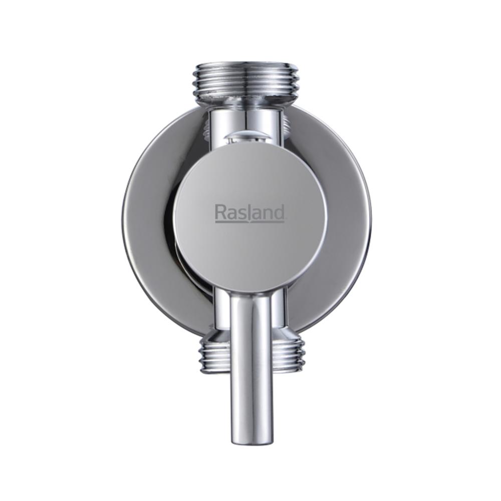 สต๊อปวาล์ว 2 ทาง RASLAND RA 3335233 สีโครม