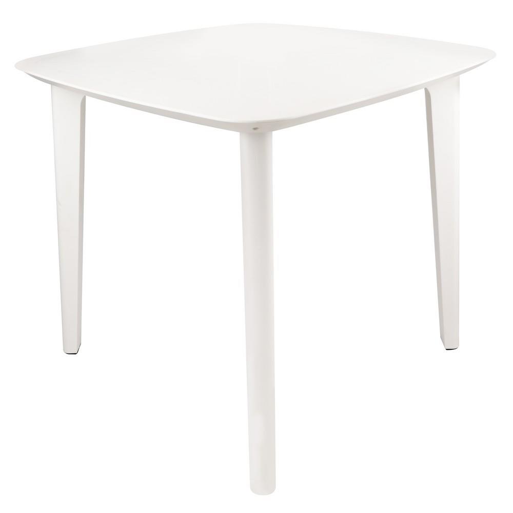 โต๊ะพลาสติก SPRING PP COTTON สีขาว