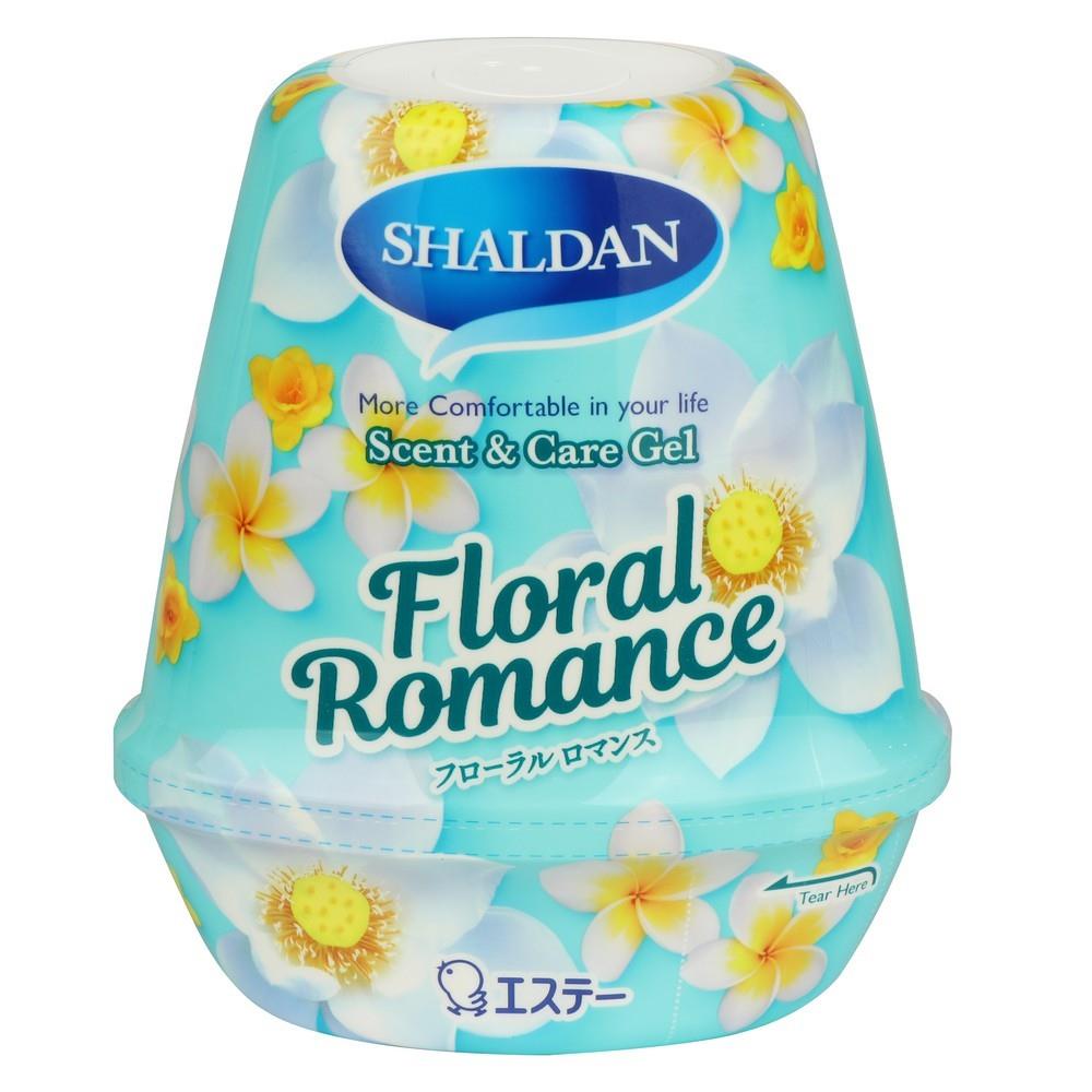 เจลปรับอากาศทั่วไป SHALDAN 180 กรัม FLORAL ROMANCE