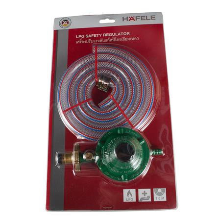 หัวปรับความดันต่ำเซฟตี้พร้อมสายแก๊ส HAFELE 485.50.990_3