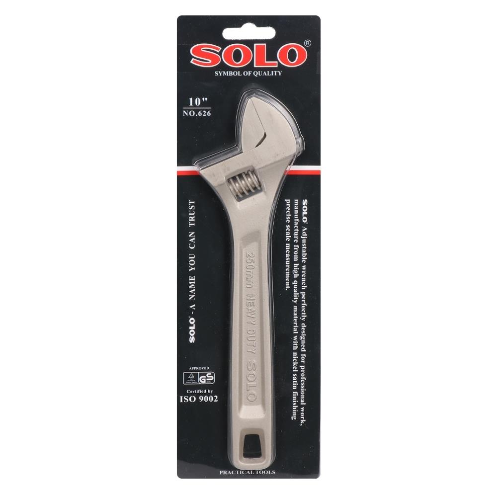 ประแจเลื่อน SOLO 626 10 นิ้ว