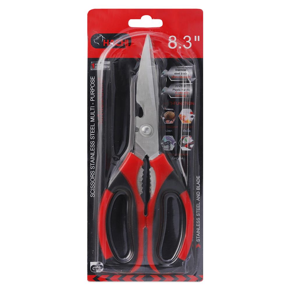 กรรไกรอเนกประสงค์ HACHI 8.3 นิ้ว