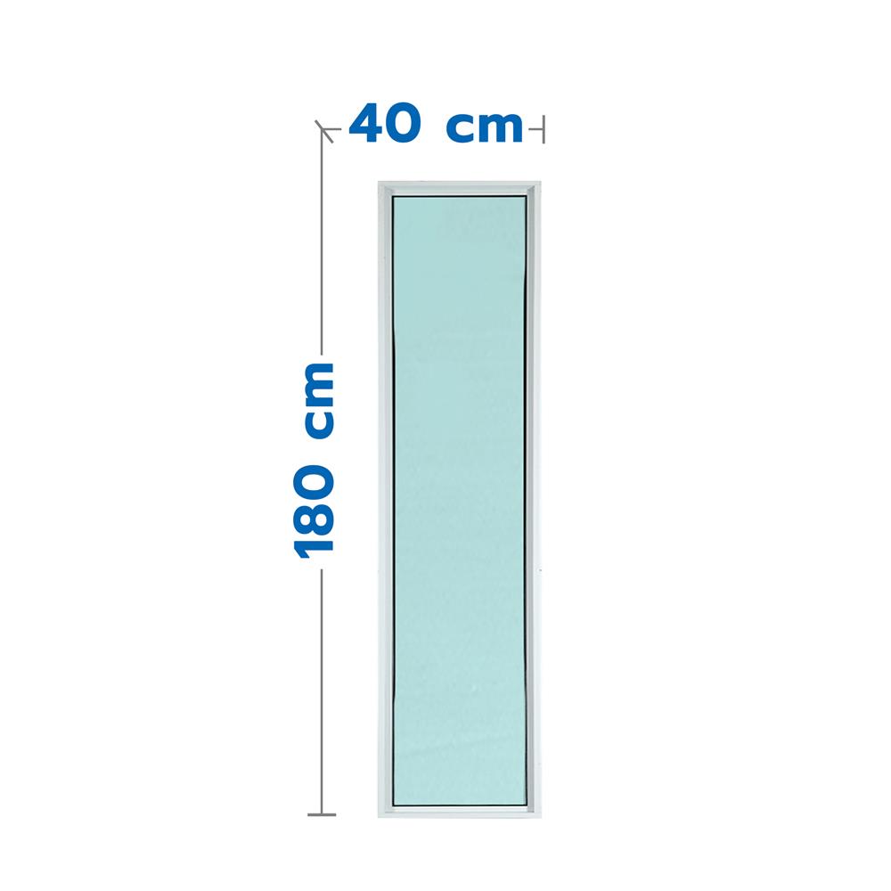 ช่องแสง อะลูมิเนียม LYNN PRIME 180x40 ซม. สีขาว