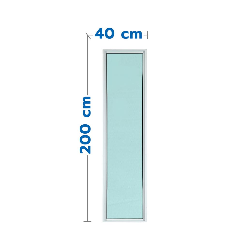 ช่องแสง อะลูมิเนียม LYNN PRIME 200x40 ซม. สีขาว