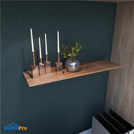 แผ่นชั้นไม้เมลามีน STACKO 120x24x1.6 ซม. สีน้ำตาล_4